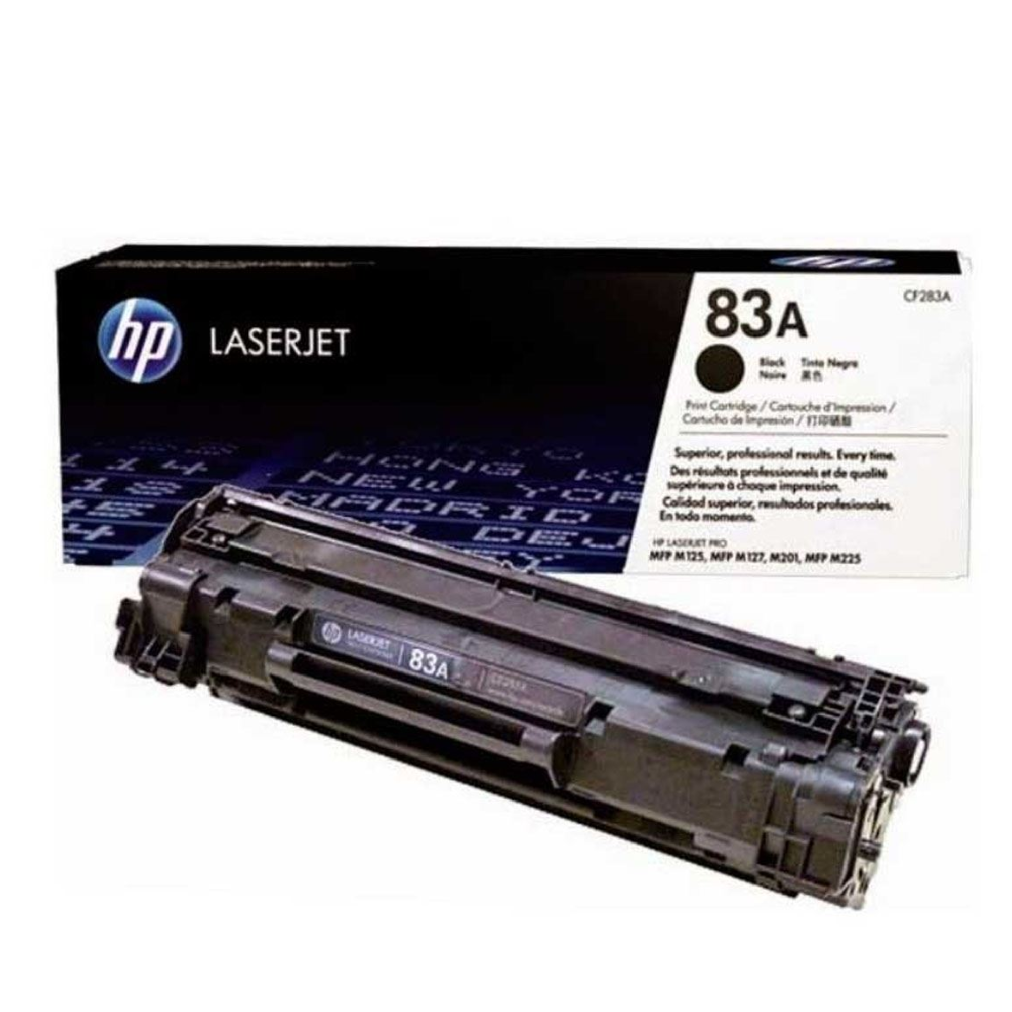 Cartucho tóner hp CF283A (83A) mfp m127f negro 1.5KPG.